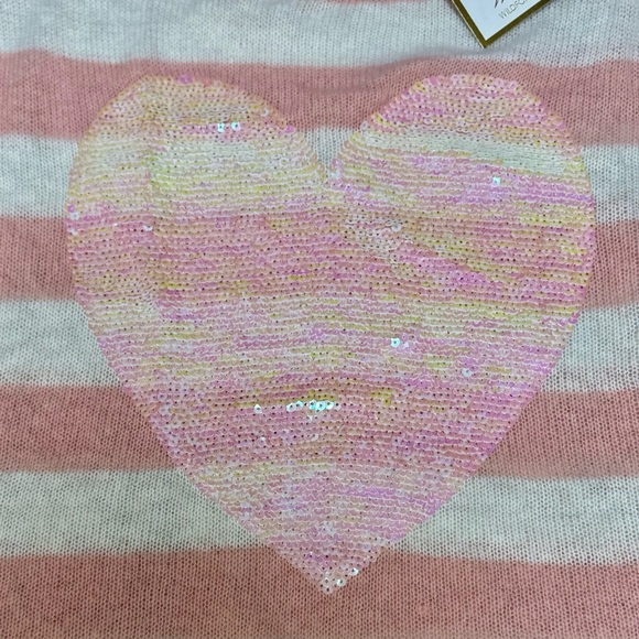 Wildfox White Label Bridgette Lakehouse Heart Sweater NWT [1815] - Picture 5 of 9